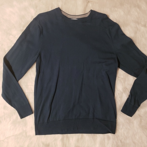 Old Navy Basic Gray & Blue Sweater Bundle Medium - Picture 5 of 8